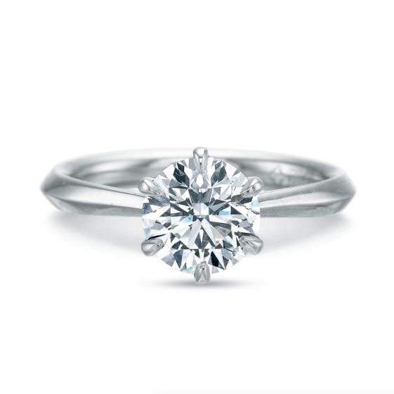 18K 6-PRONG CLASSIC SOLITAIRE ENGAGEMENT RING